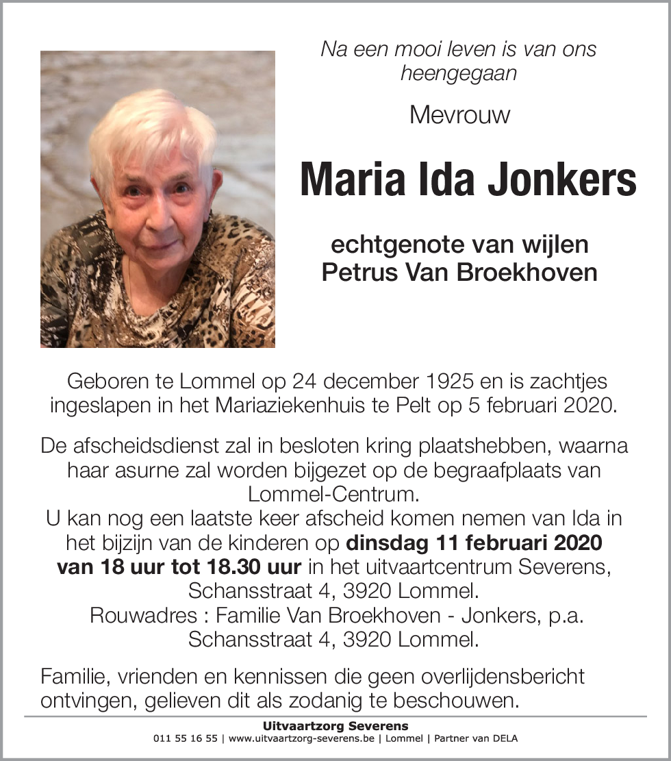 Ida Jonkers