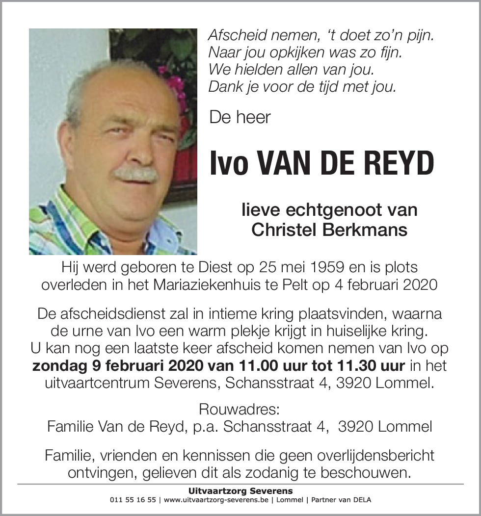 Ivo Van de Reyd