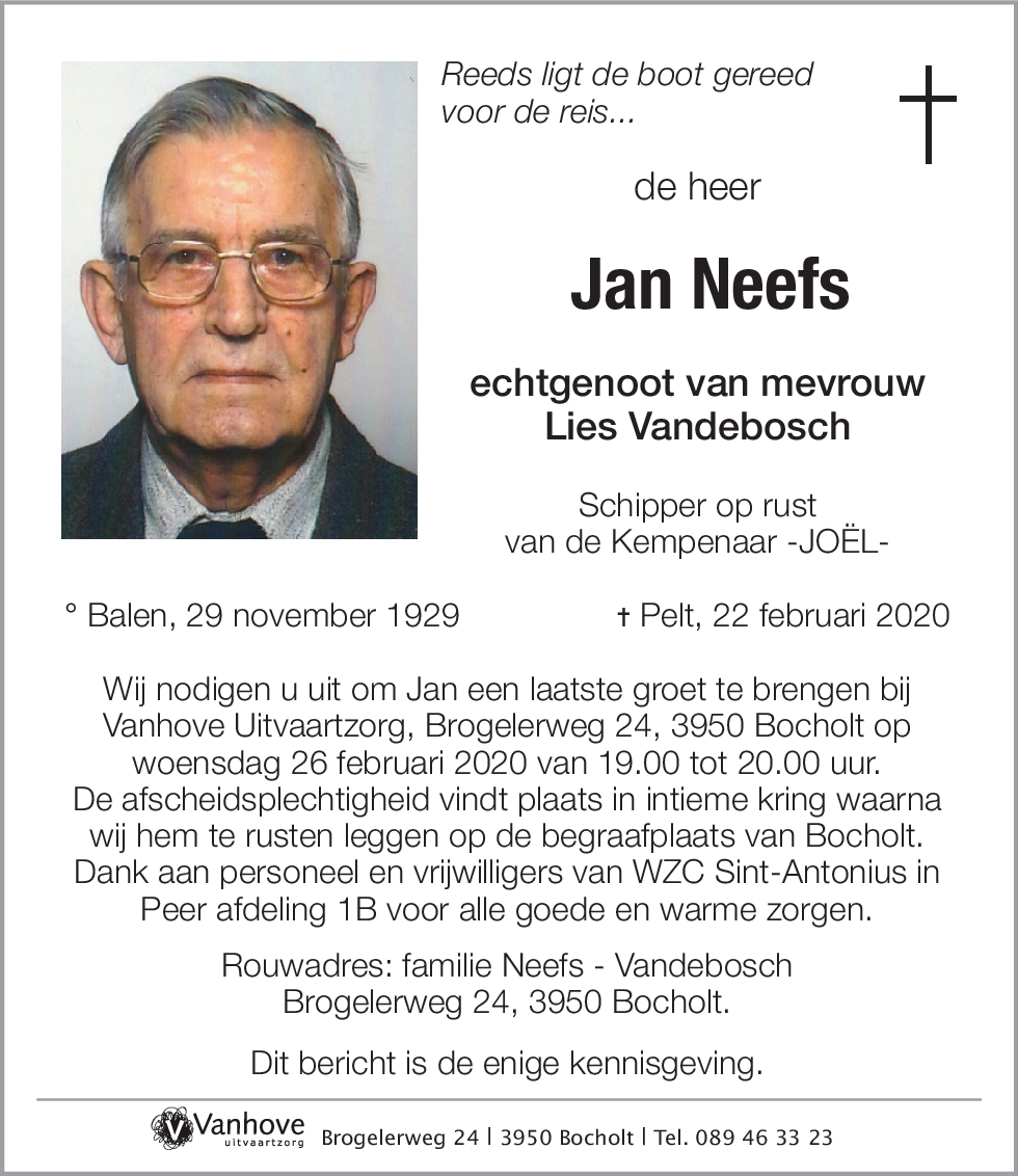 Jan Neefs