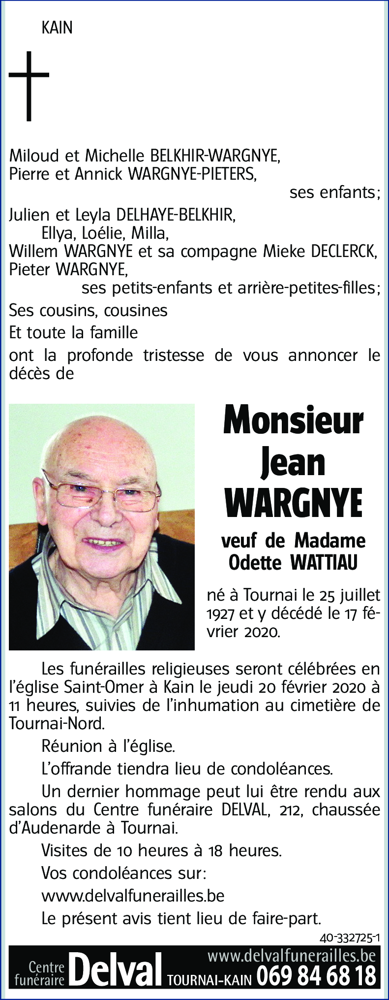 Jean WARGNYE