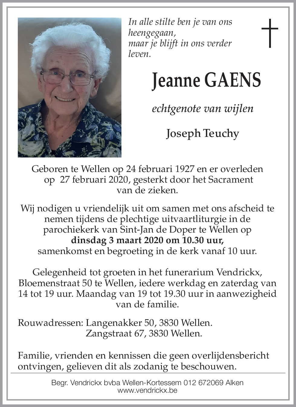 Jeanne Gaens