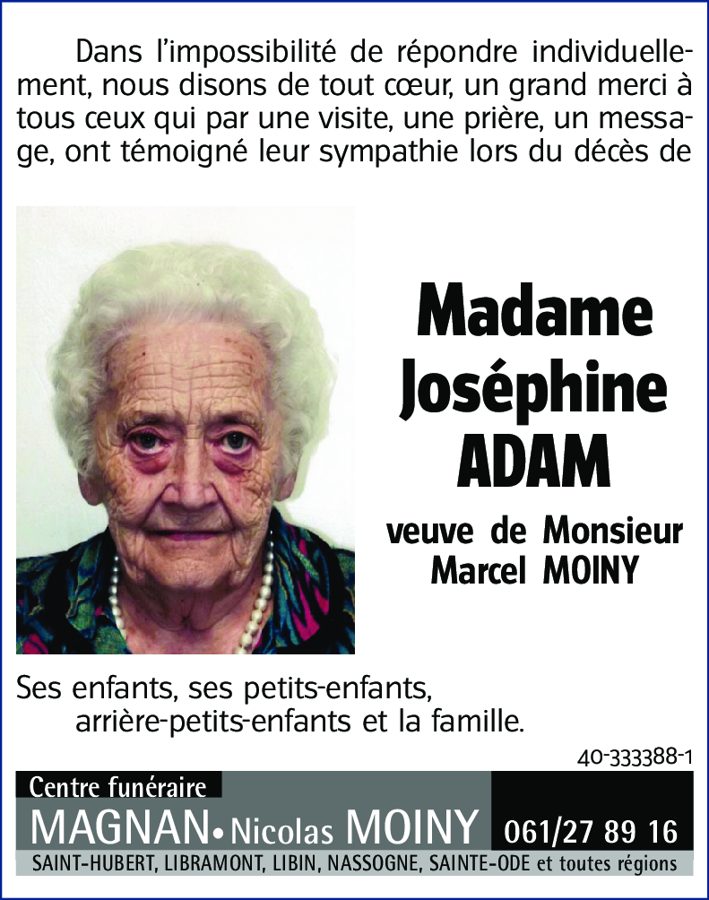 Joséphine ADAM