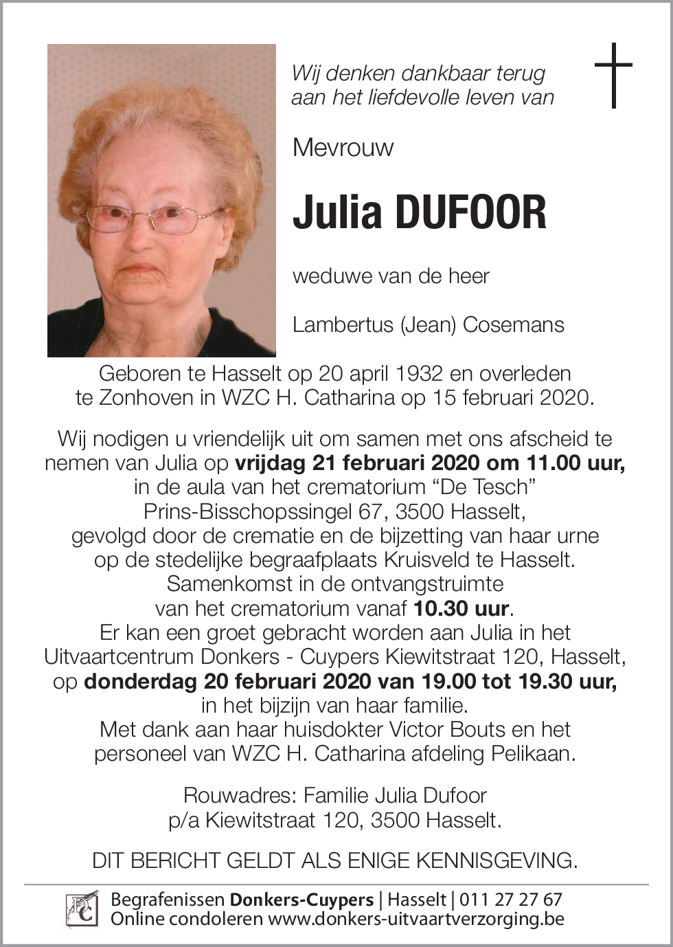 Julia Dufoor