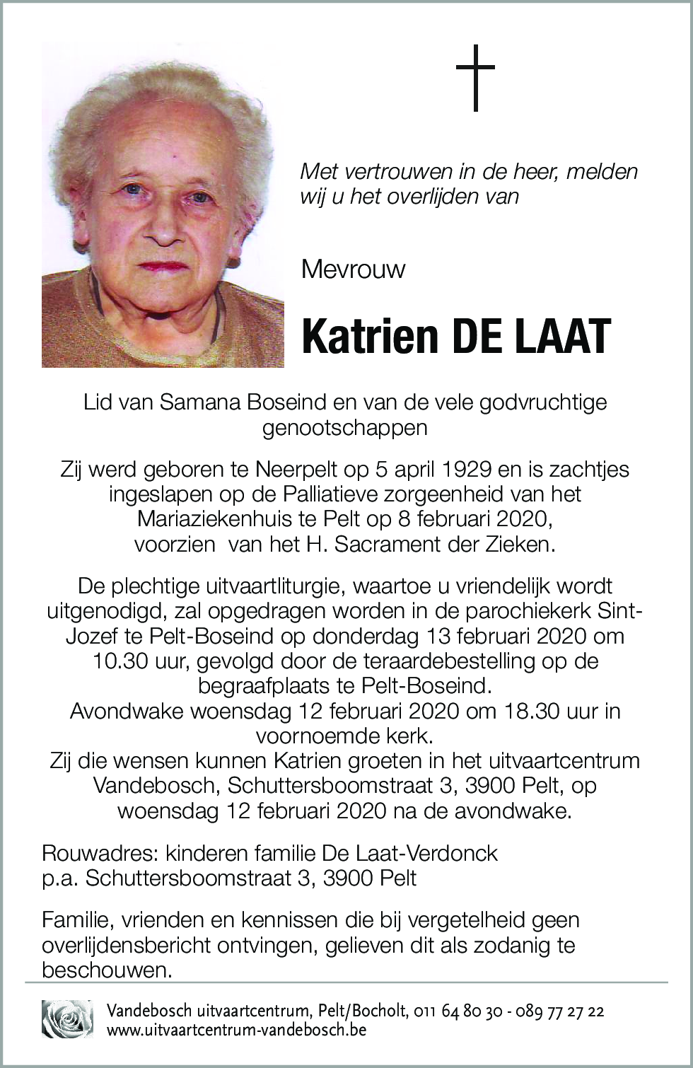 Katrien DE LAAT