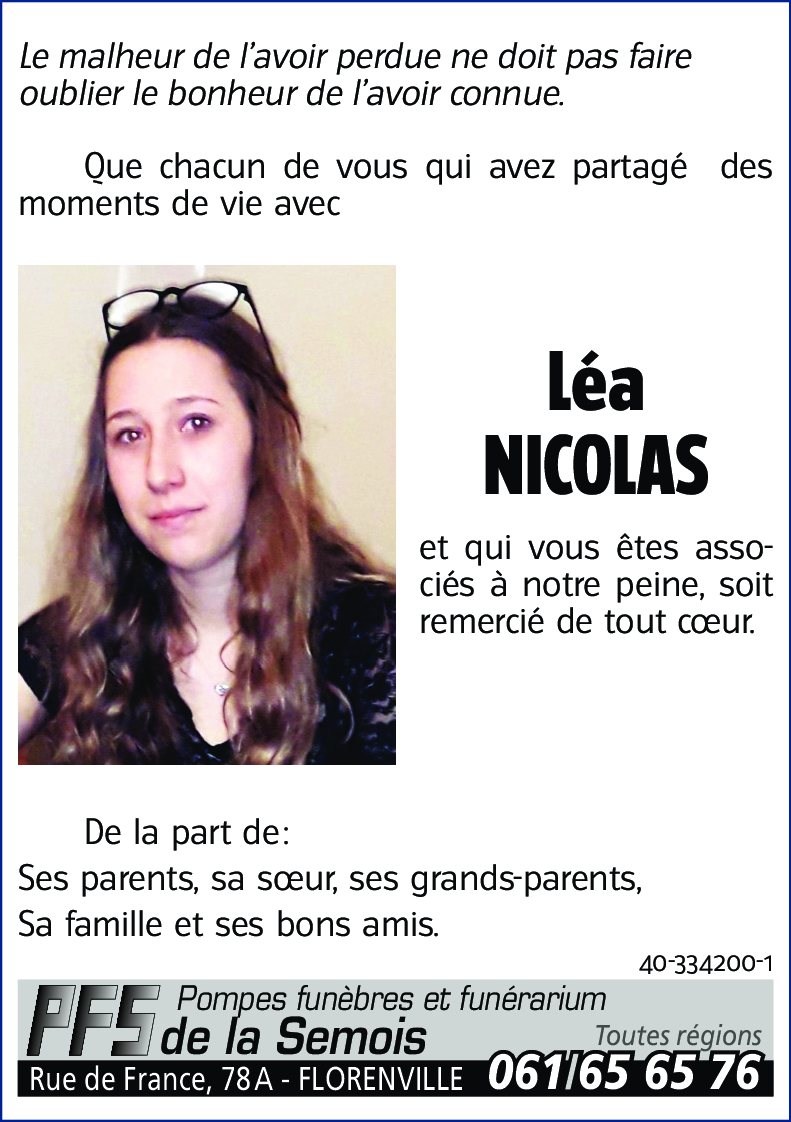 Léa NICOLAS