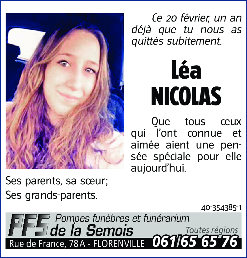 Léa NICOLAS
