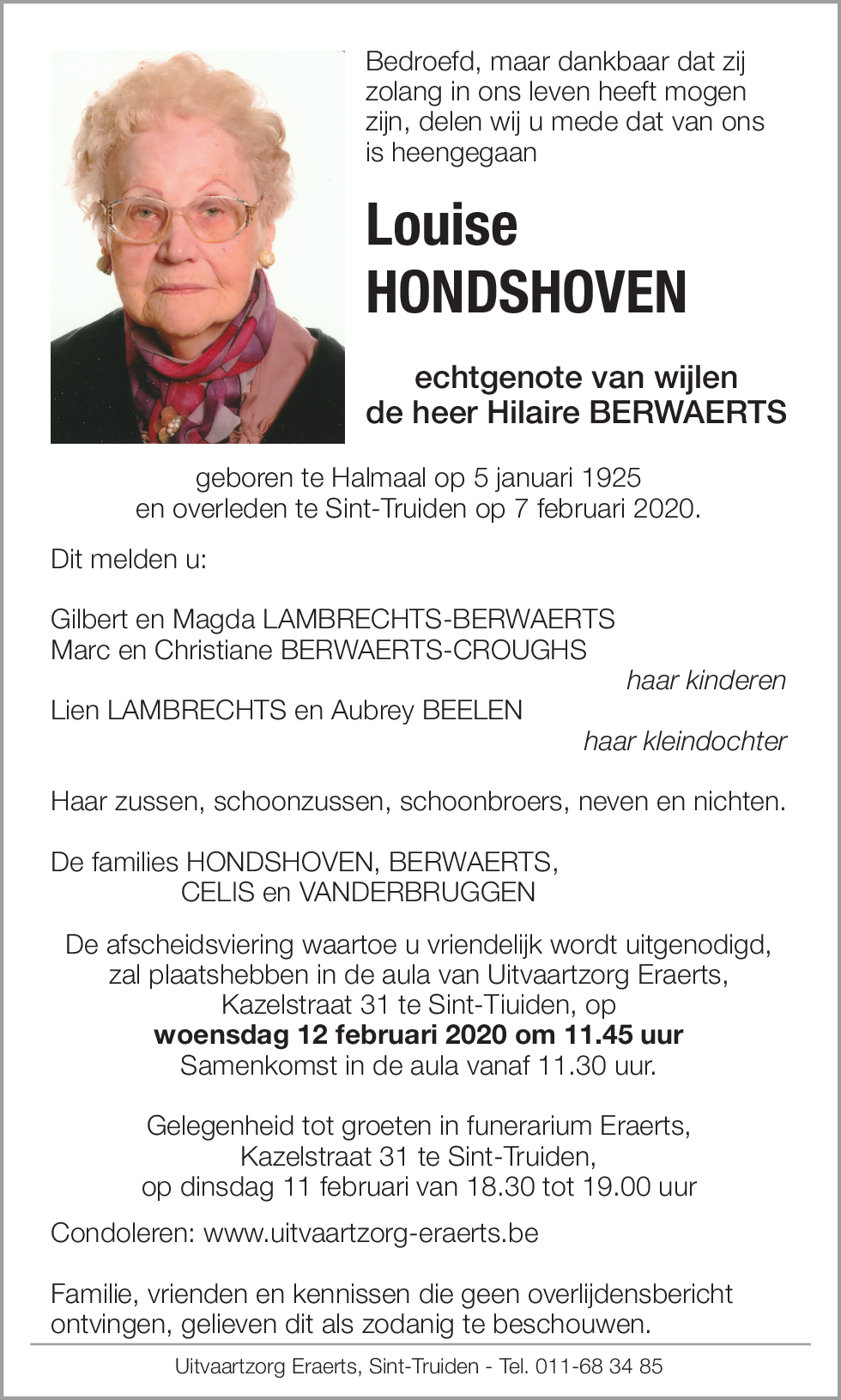 Louise Hondshoven