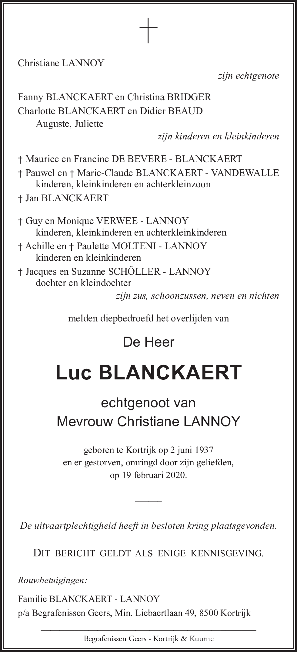 Luc BLANCKAERT