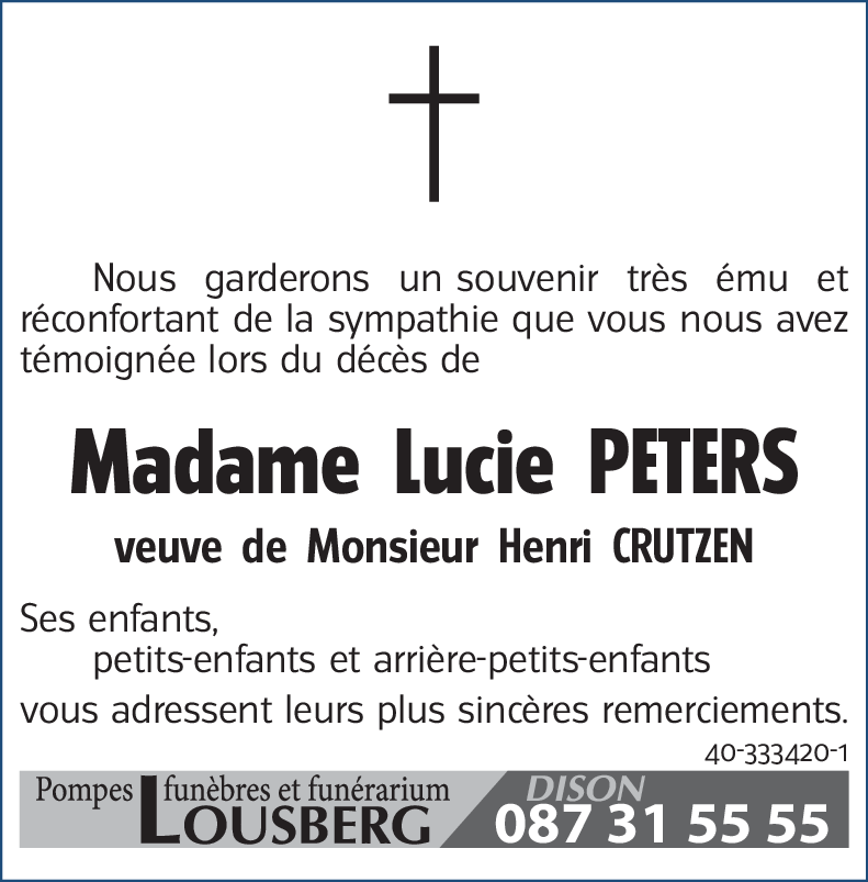 Lucie PETERS