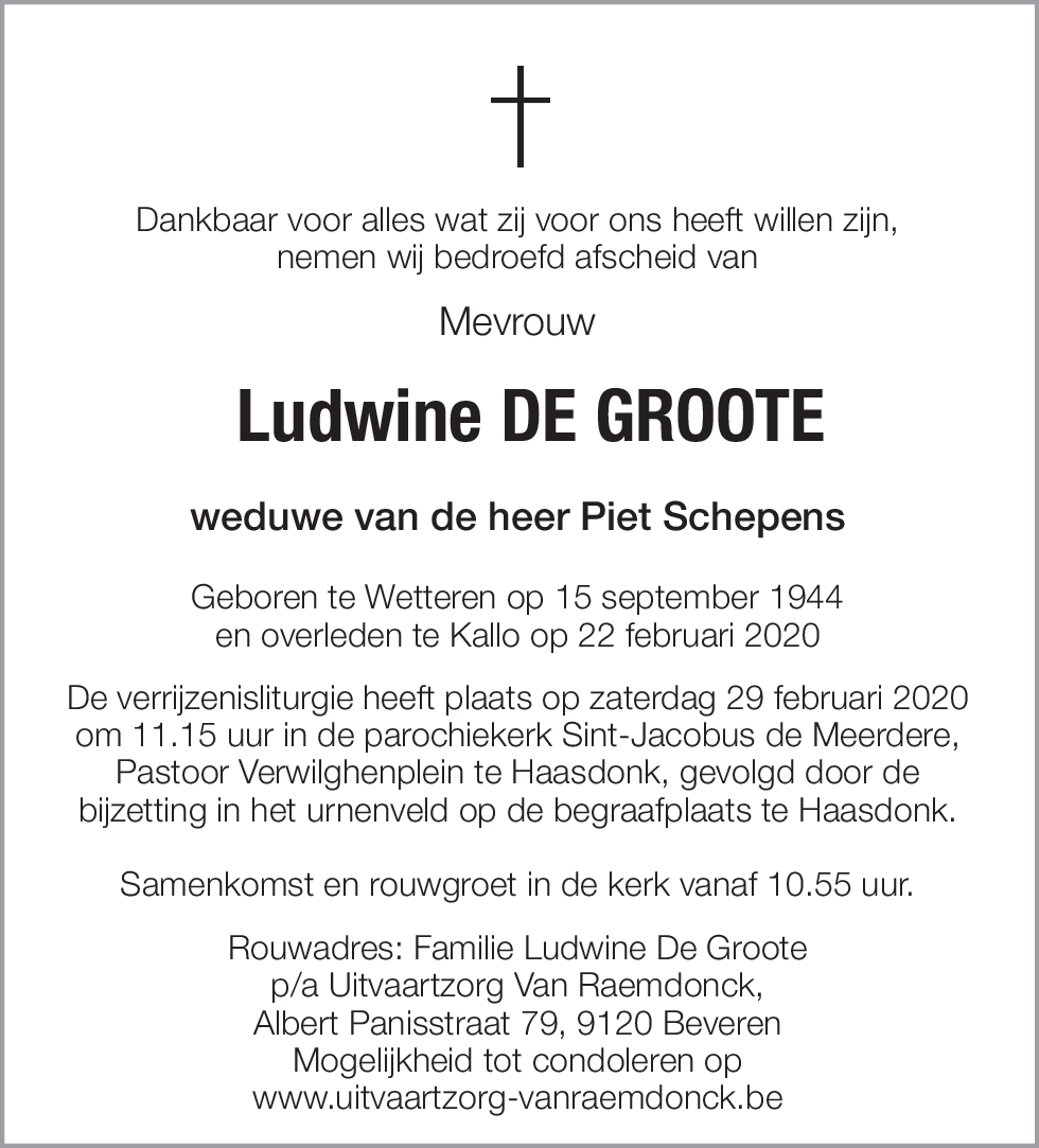 Ludwine De Groote