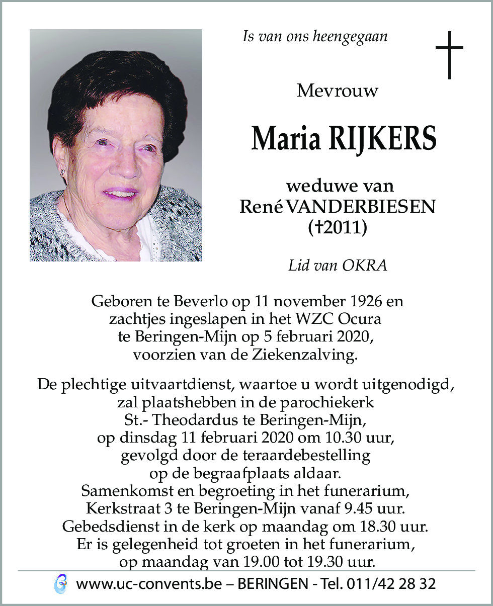 Maria Rijkers