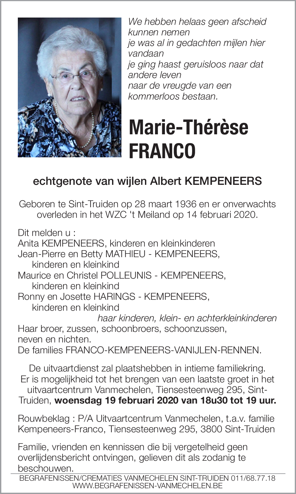 Marie-Thérèse Franco