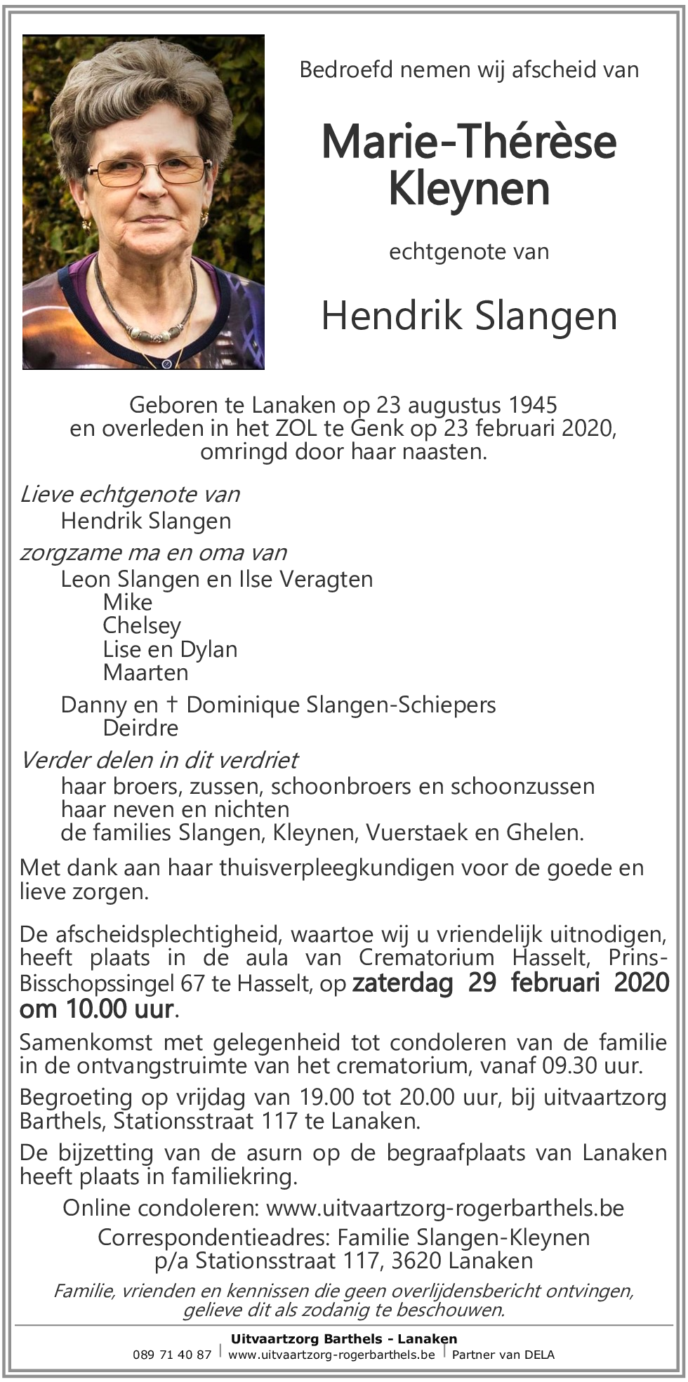 Marie-Thérèse Kleynen