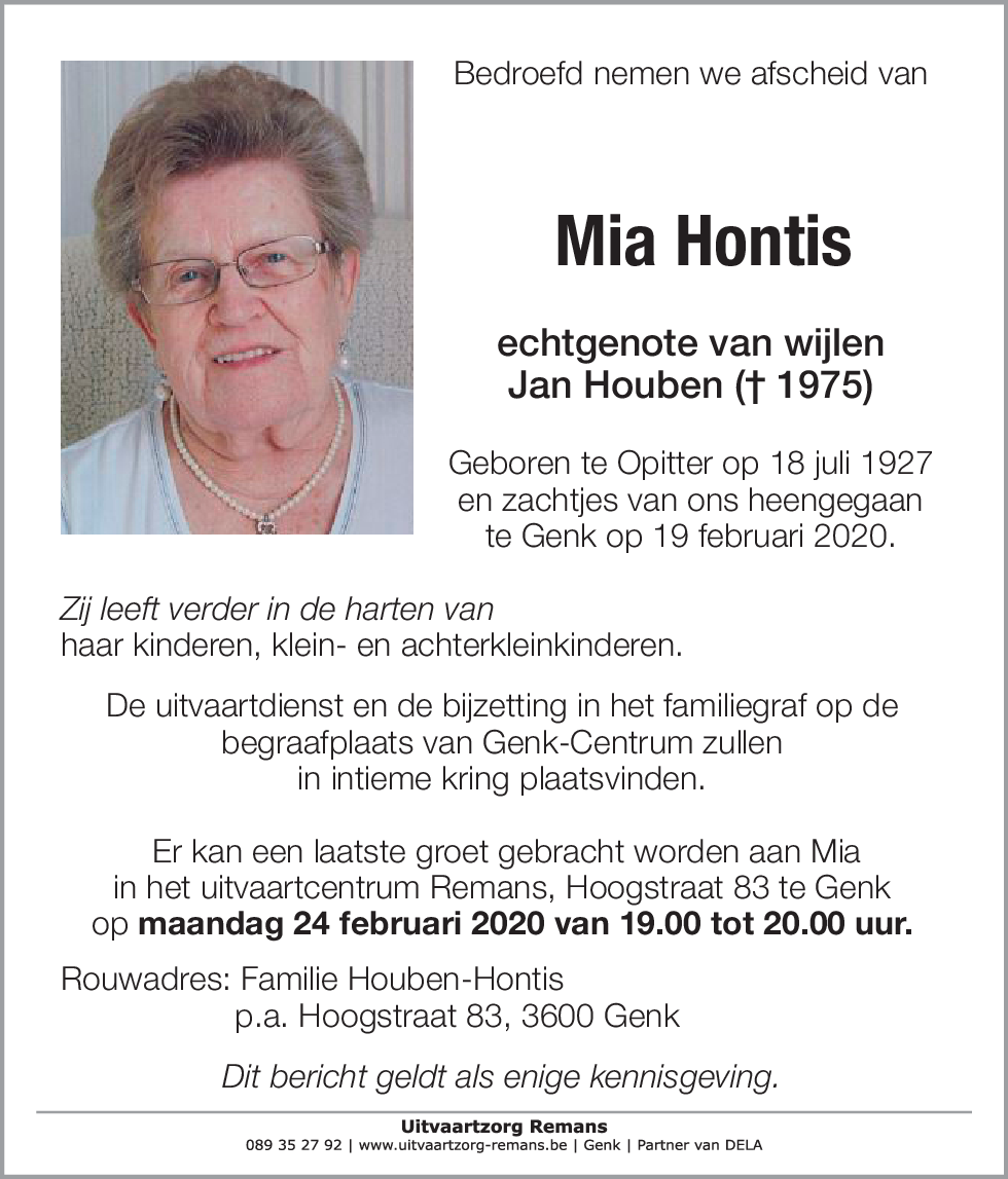 Mia Hontis