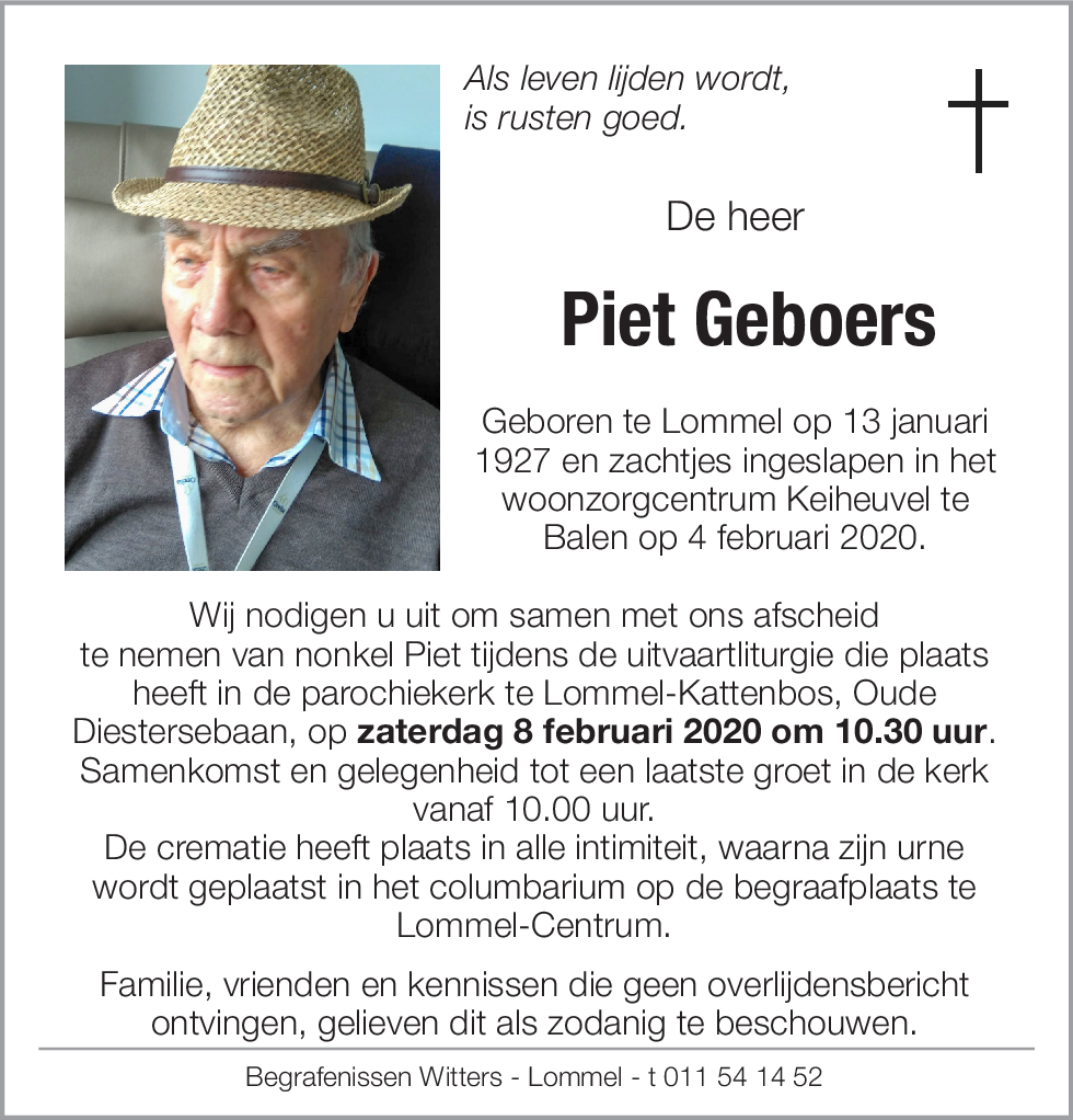 Piet Geboers