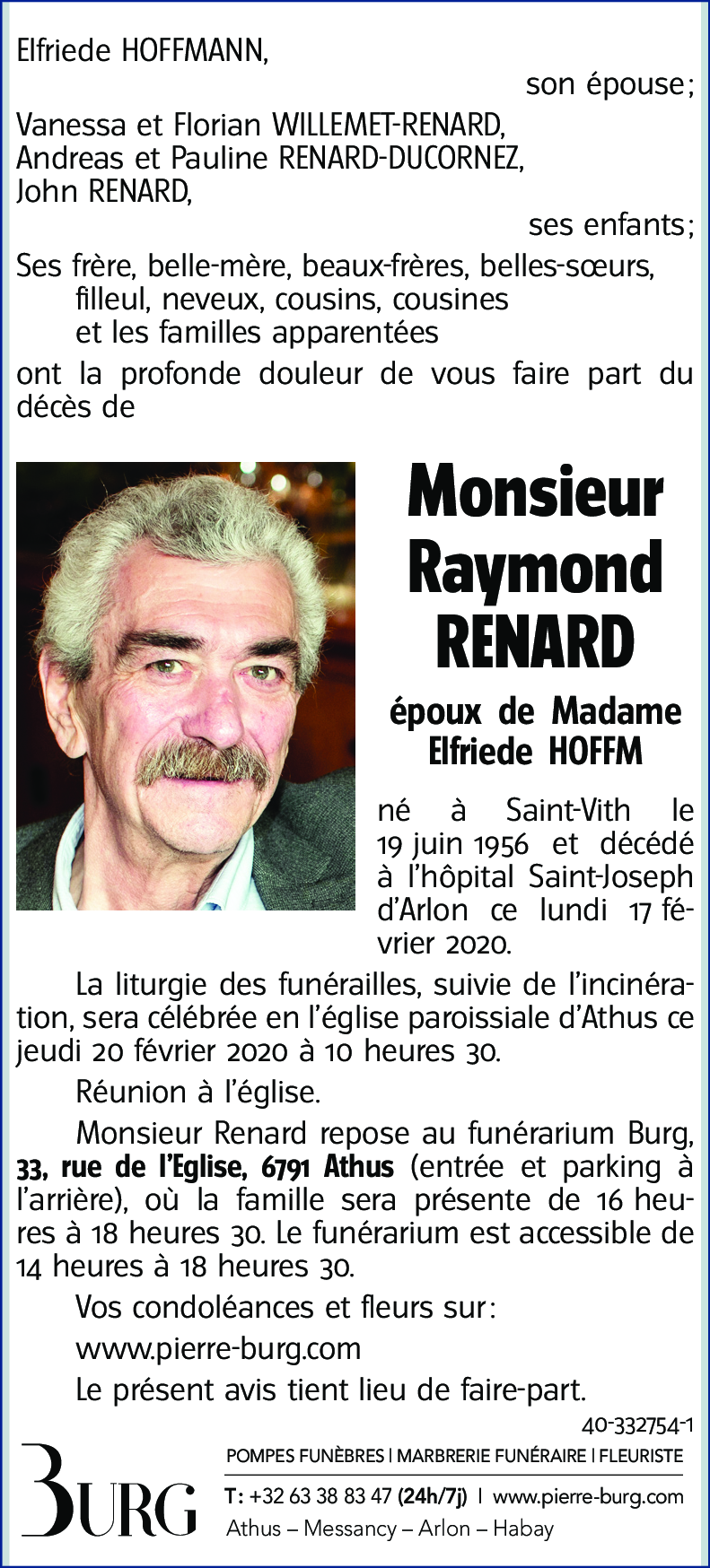 Raymond RENARD