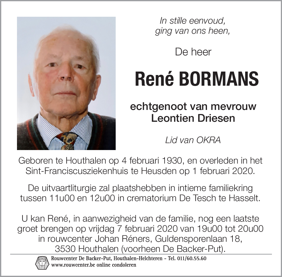 René Bormans