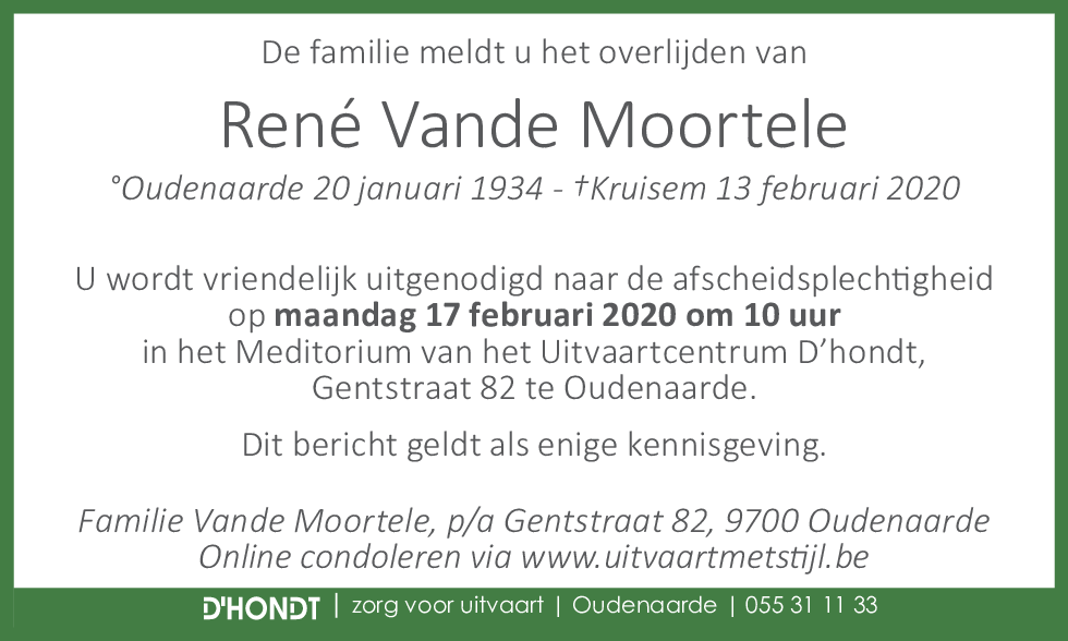 René Vande Moortele