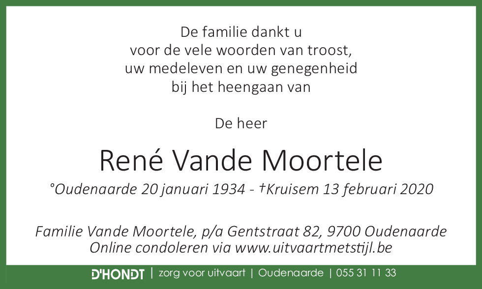 René Vande Moortele
