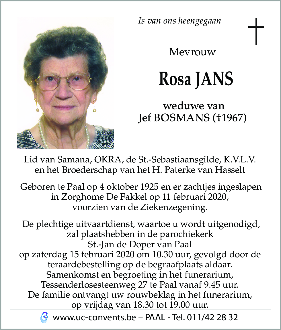 Rosa Jans