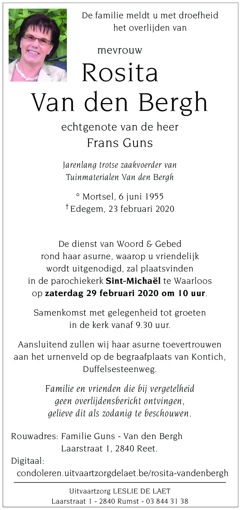 Rosita Van den Bergh