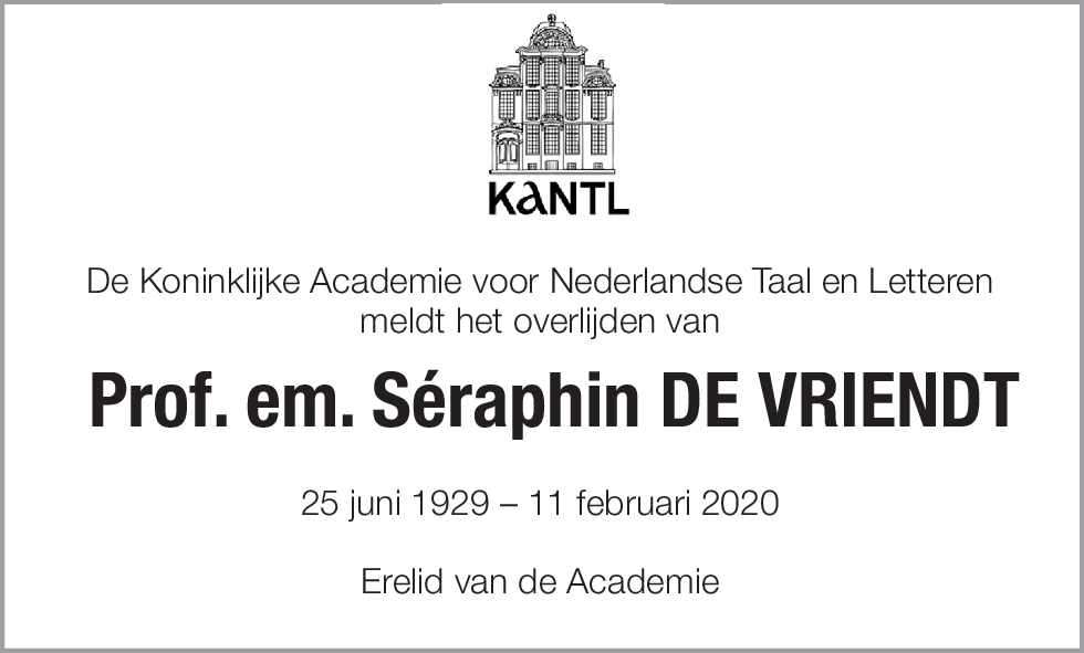 Séraphin De Vriendt