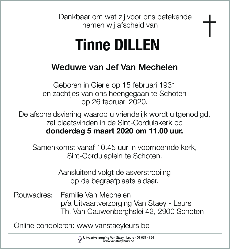 Tinne Dillen