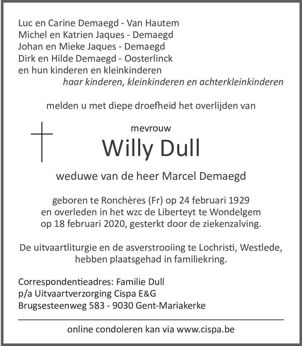 Willy Dull