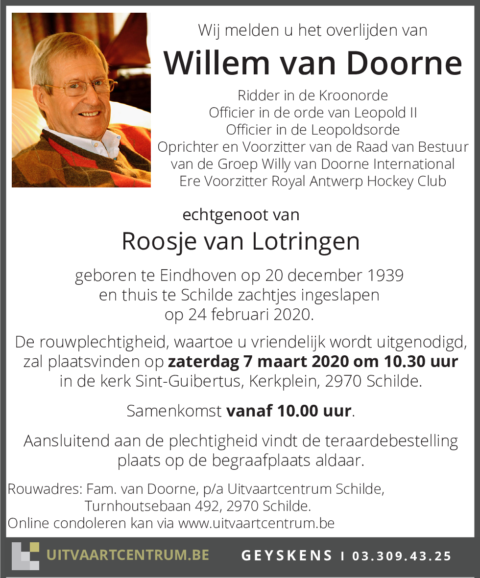 Willy van Doorne