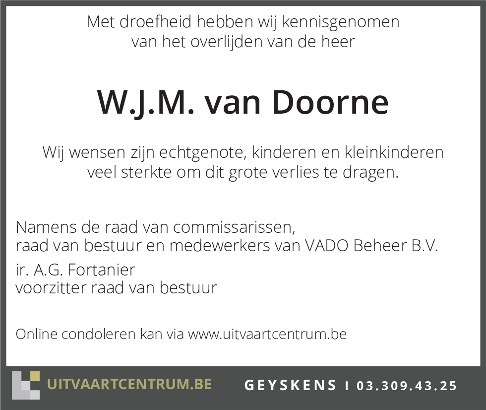 Willy van Doorne
