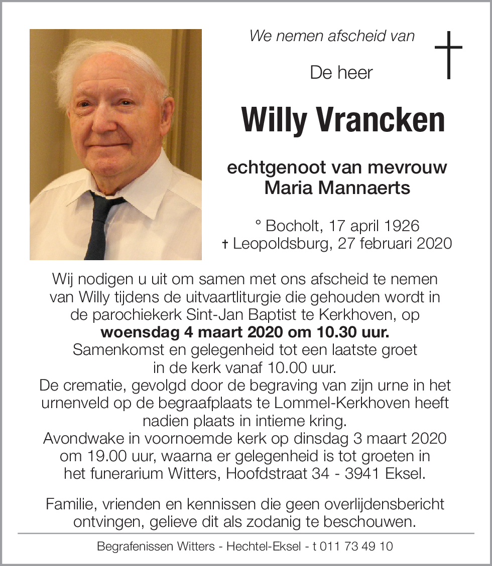 Willy Vrancken