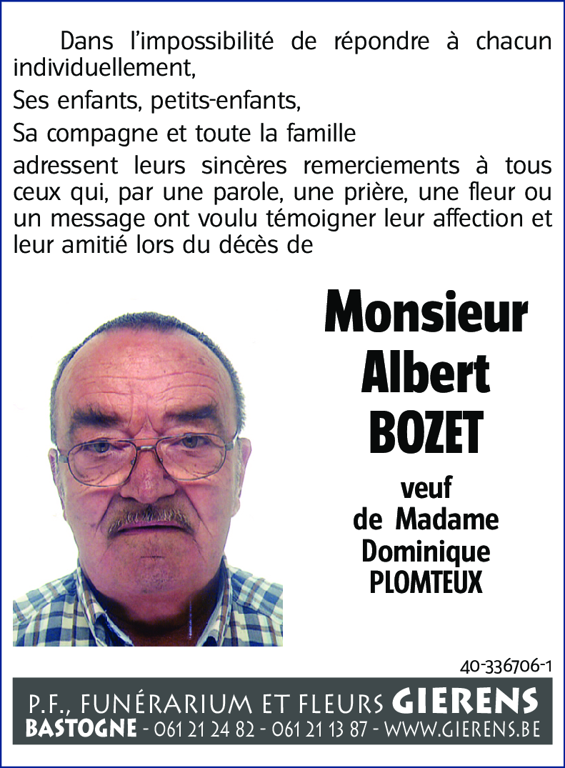 Albert BOZET