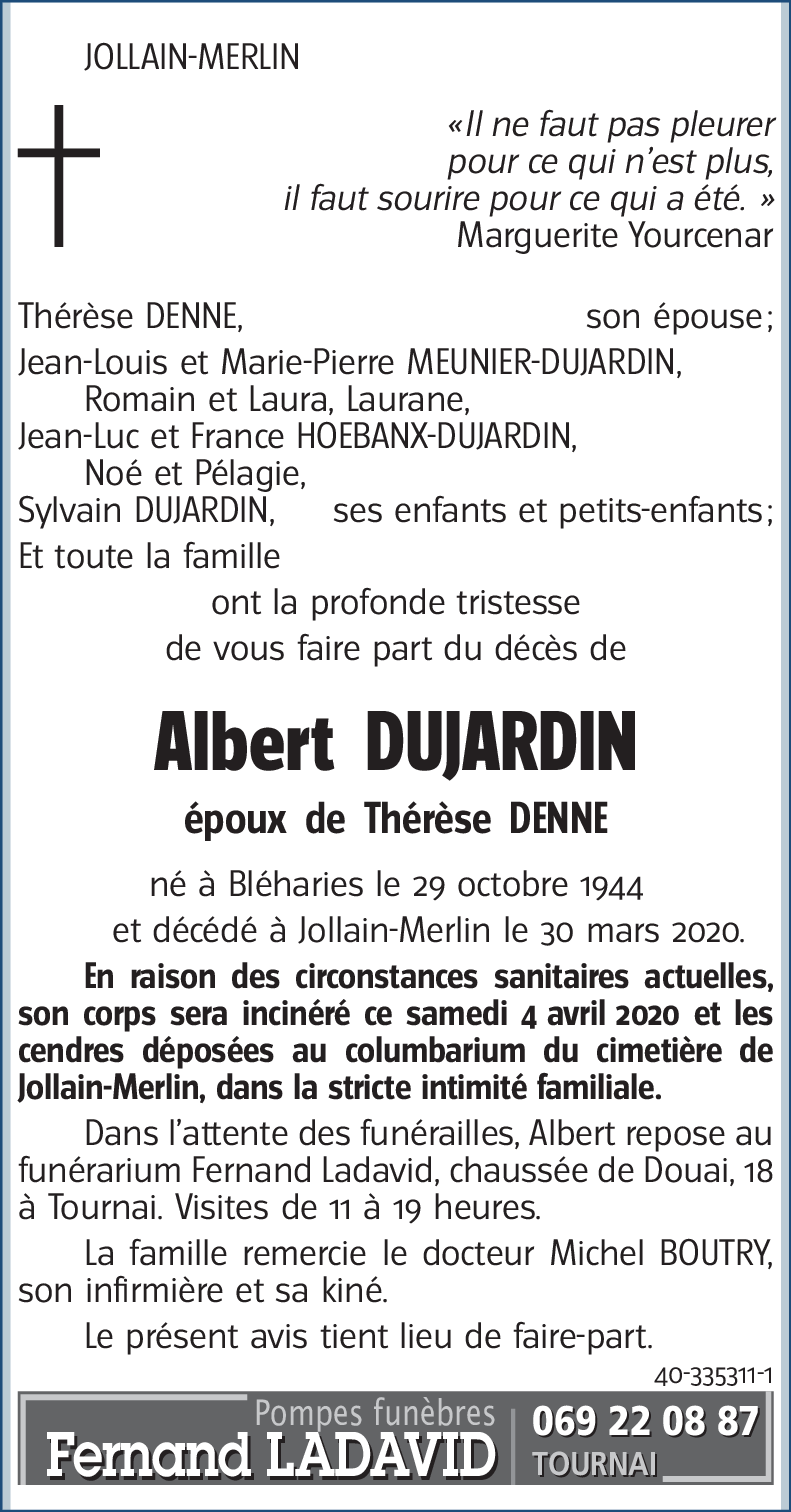 Albert DUJARDIN