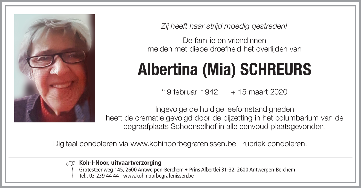 Albertina Schreurs