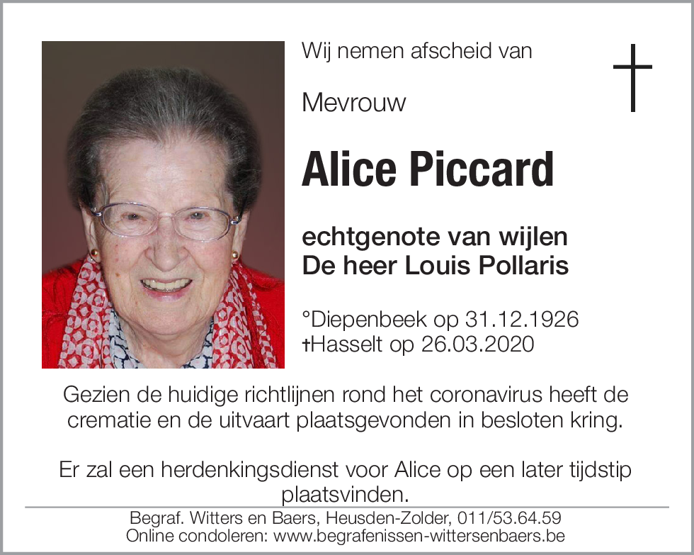 Alice Piccard