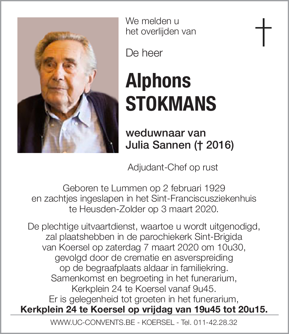 Alphons Stokmans