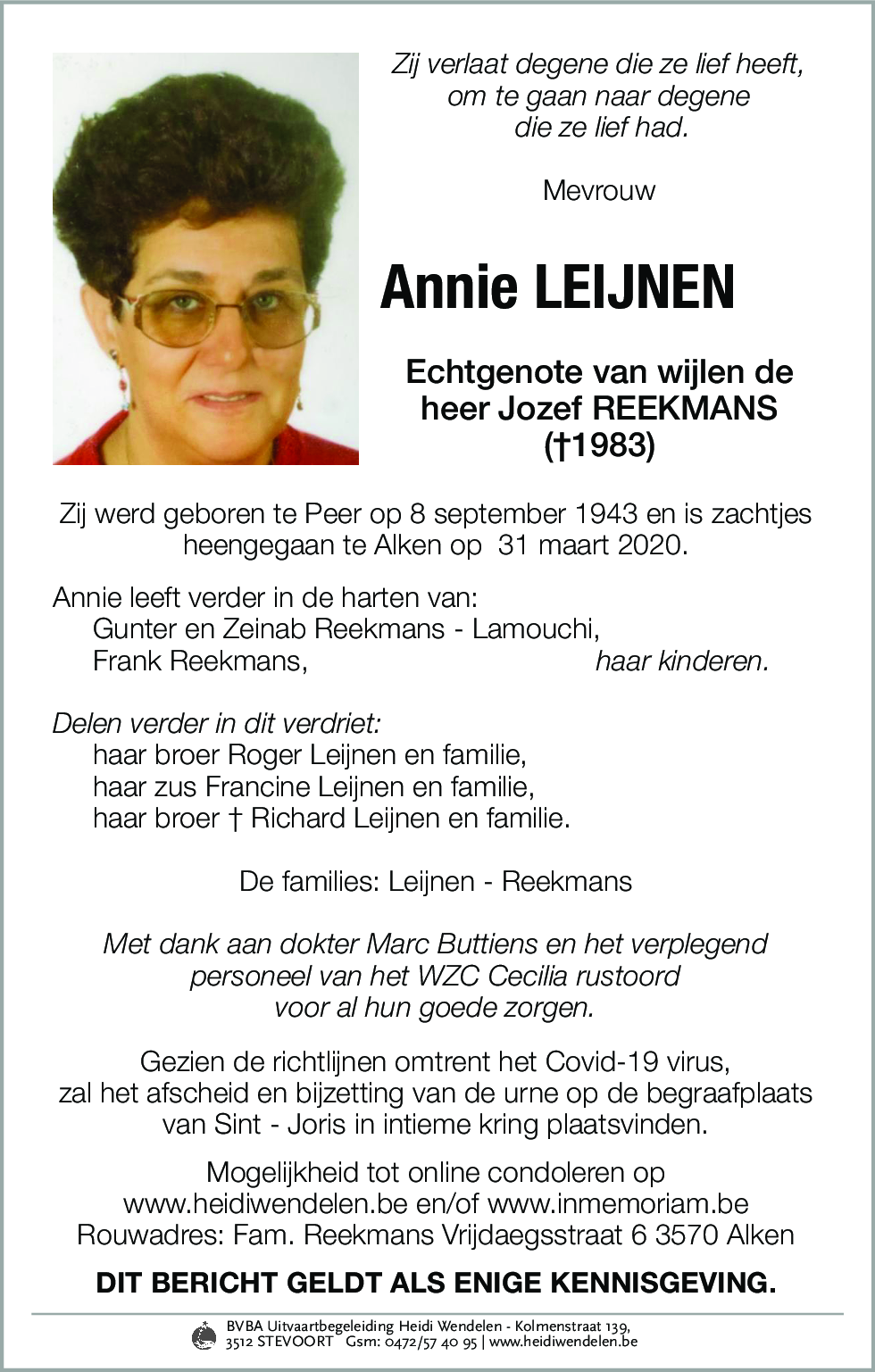 Annie Leijnen