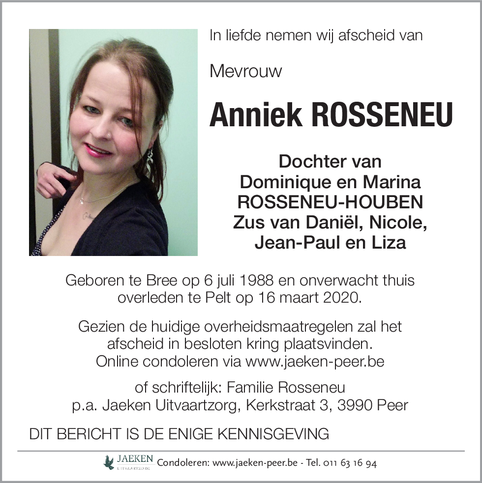Anniek Rosseneu