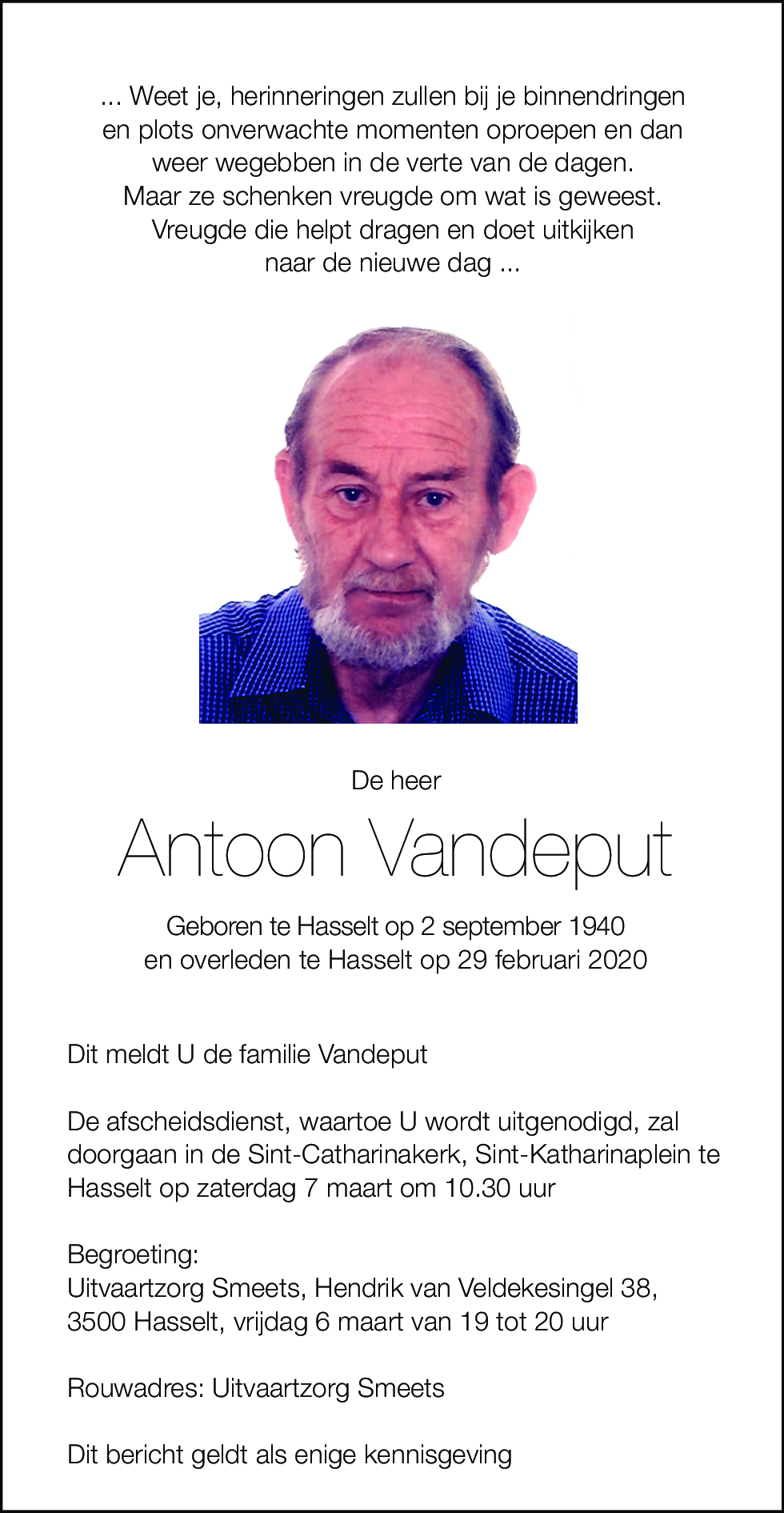 Antoon Vandeput