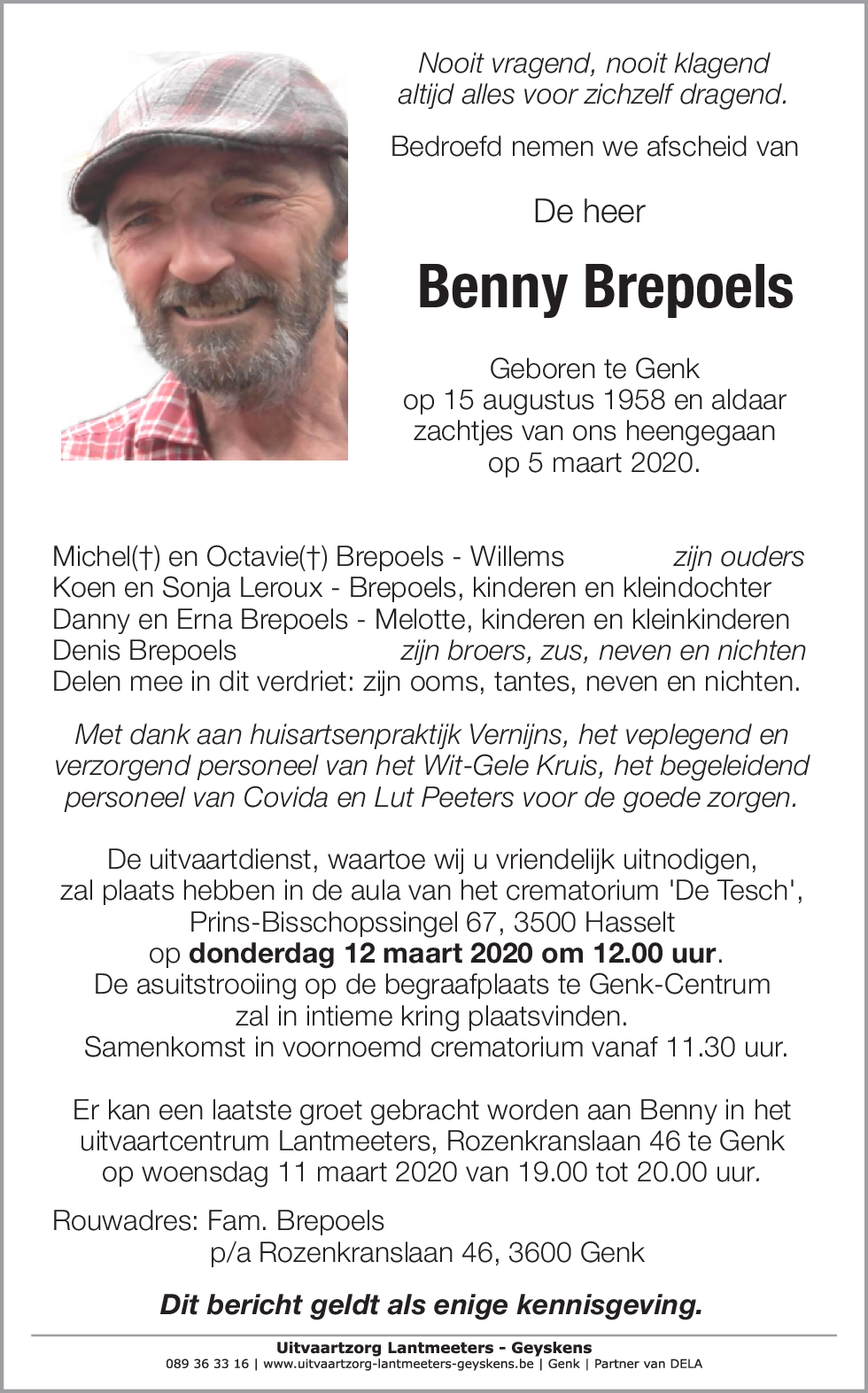 Benny Brepoels