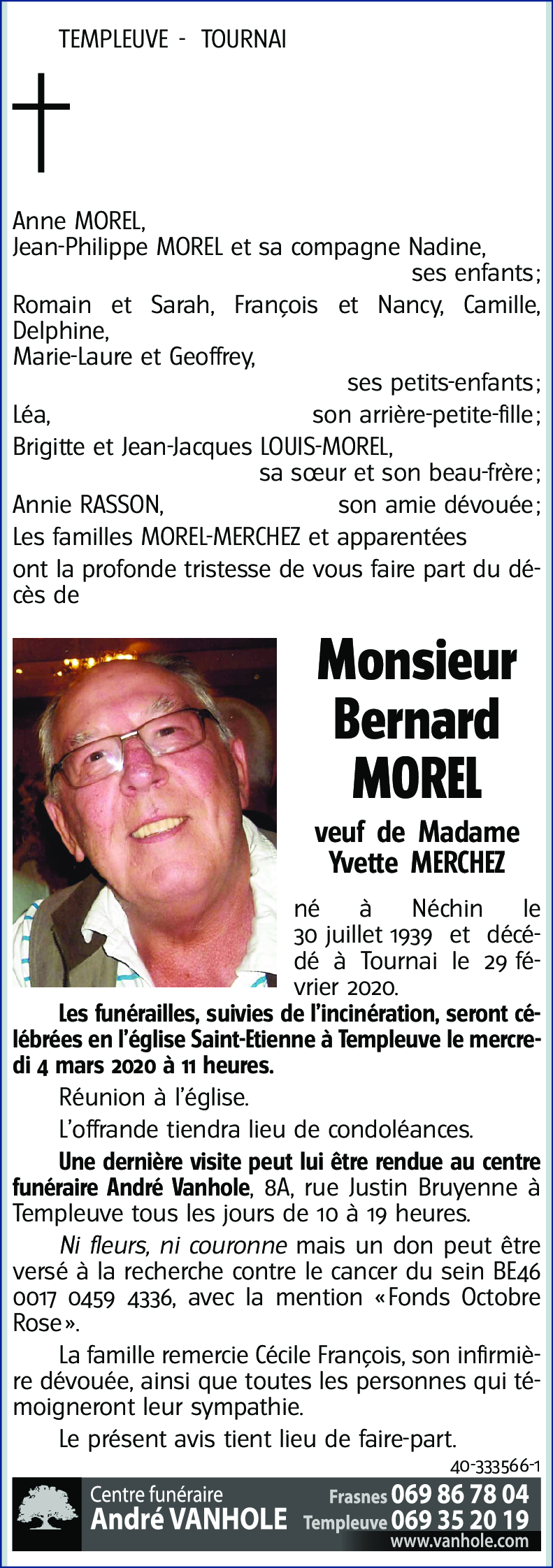 Bernard MOREL