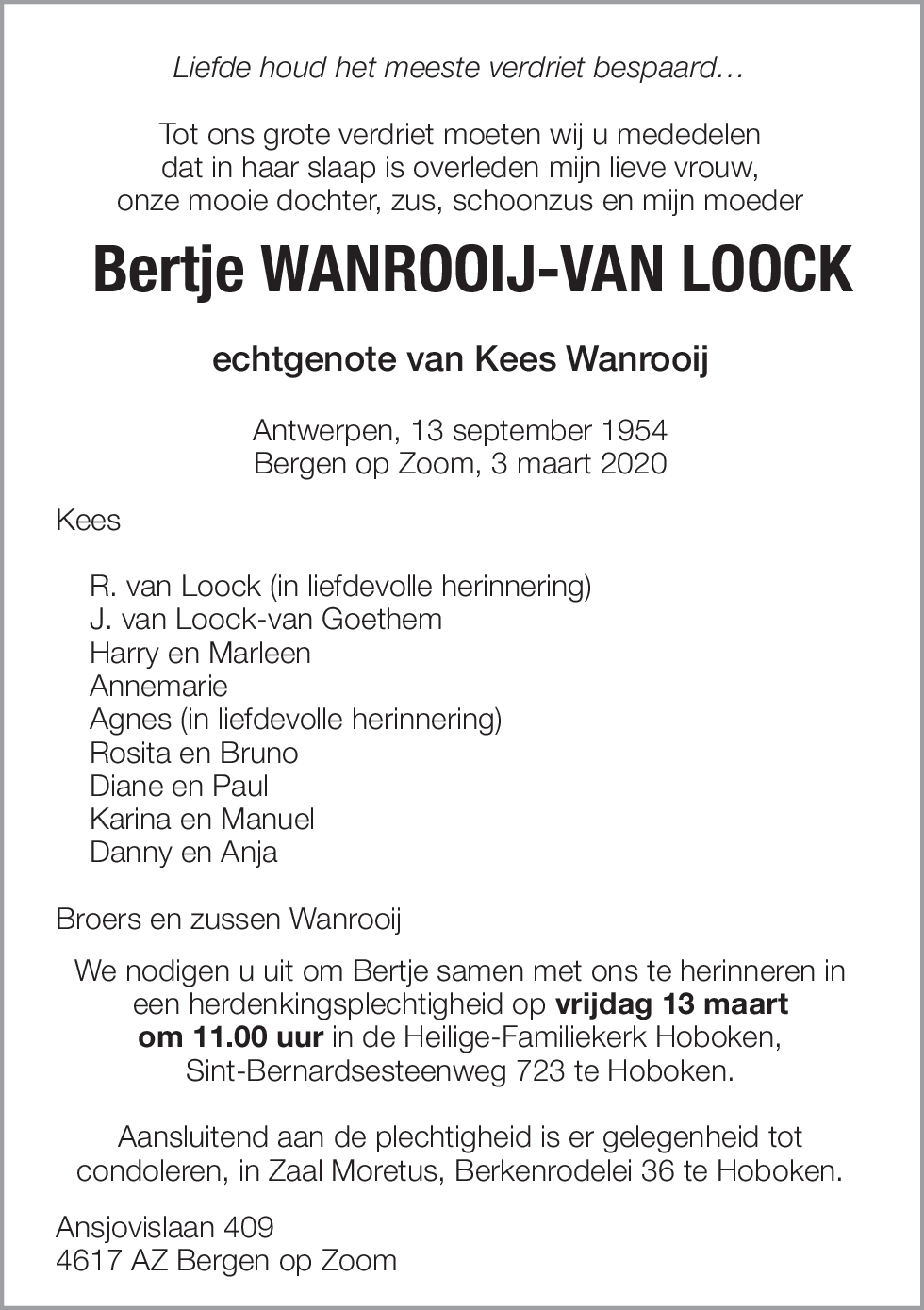 Bertje Wanrooij-van Loock
