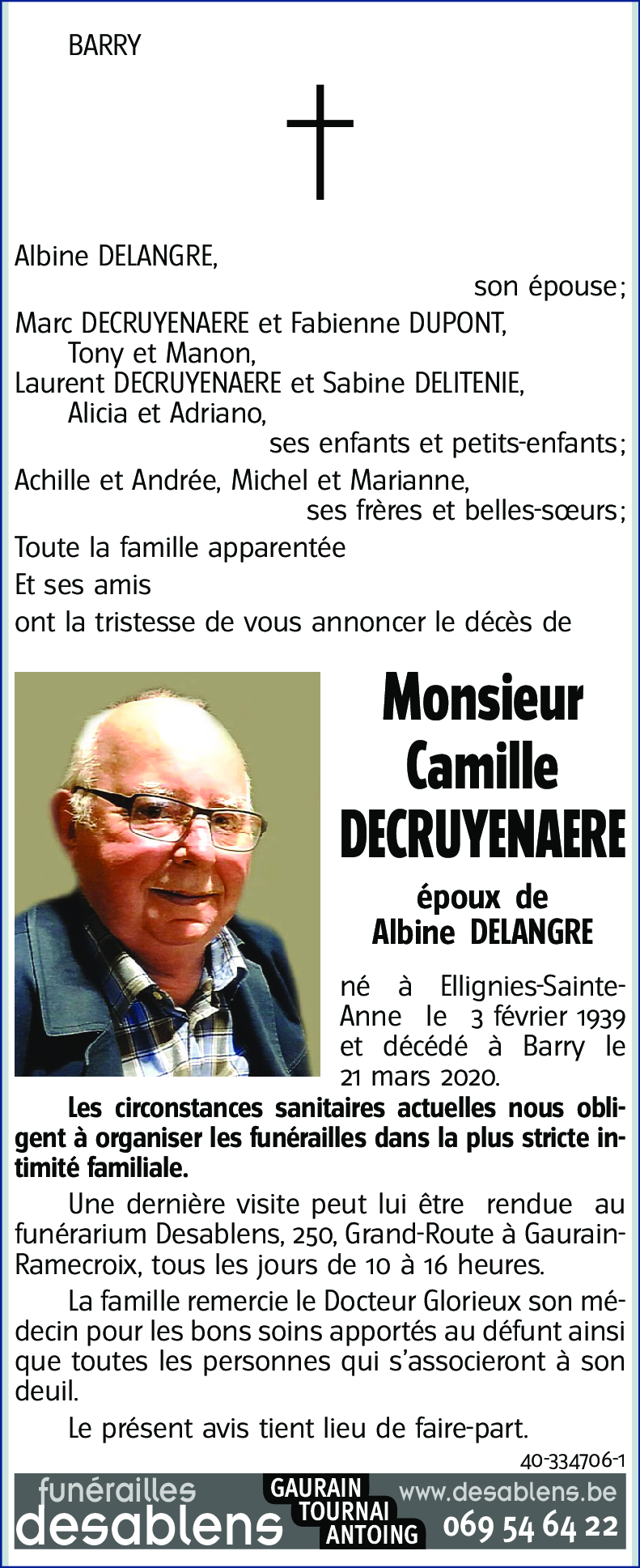 Camille DECRUYENAERE