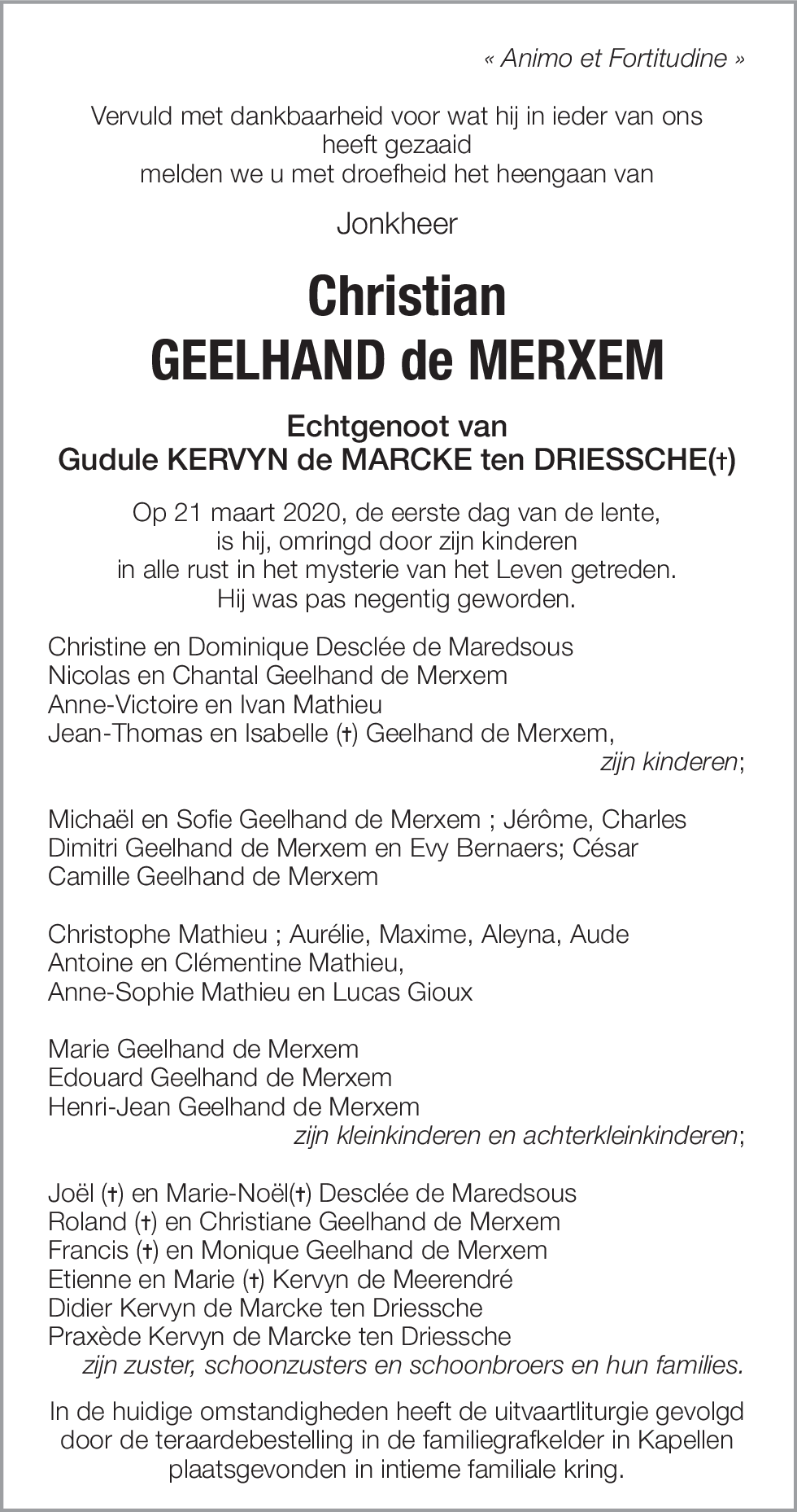Christian Geelhand de Merxem