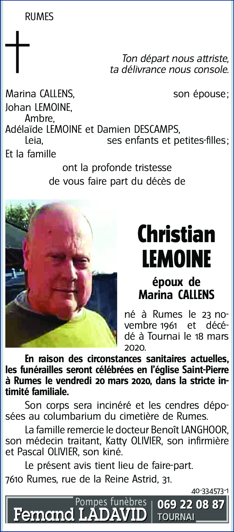 Christian LEMOINE