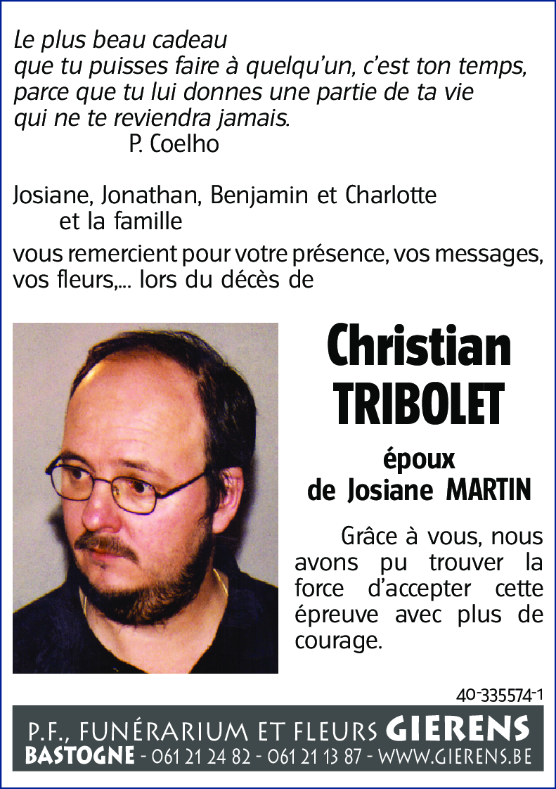 Christian TRIBOLET