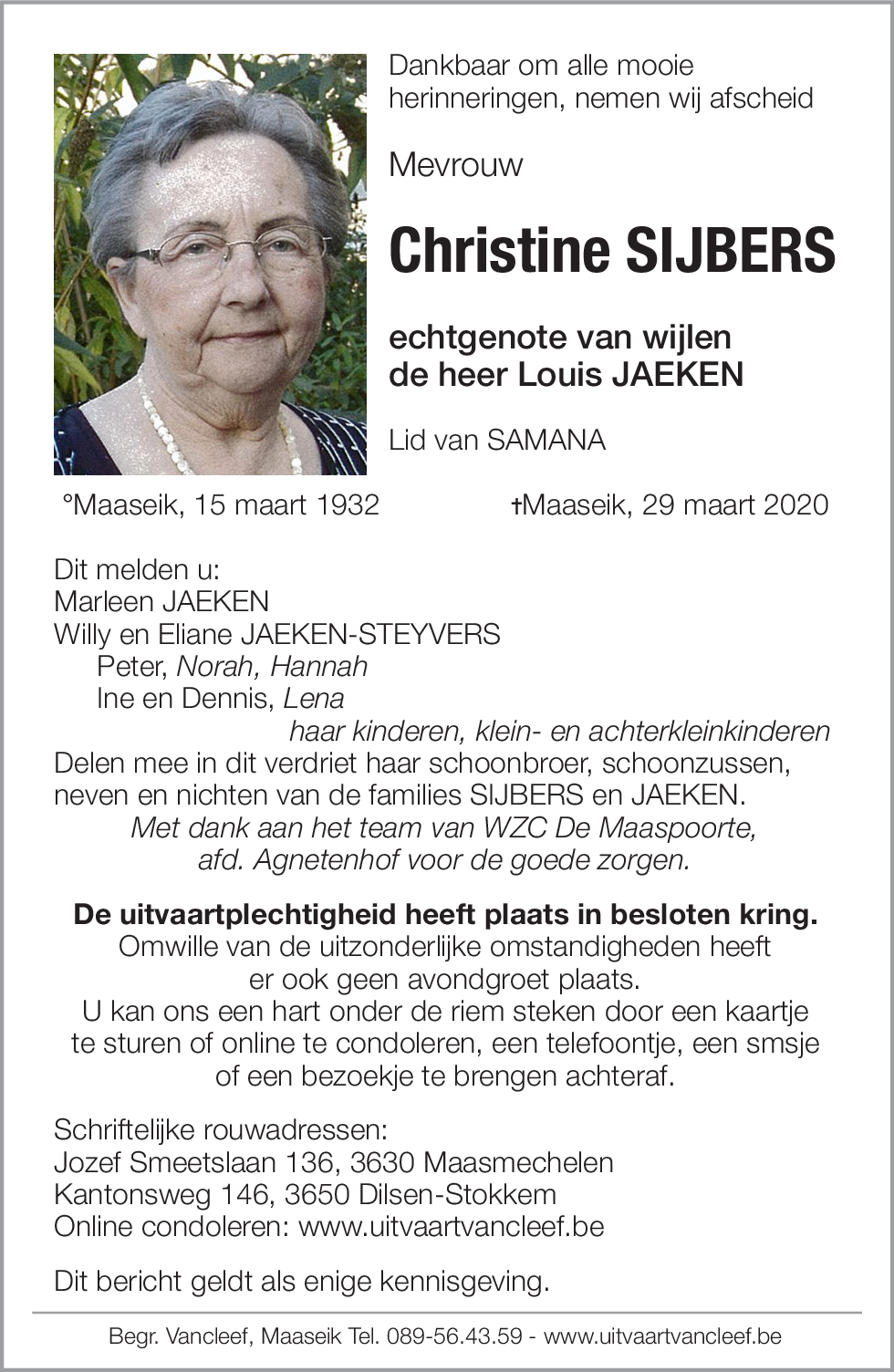 Christine Sijbers