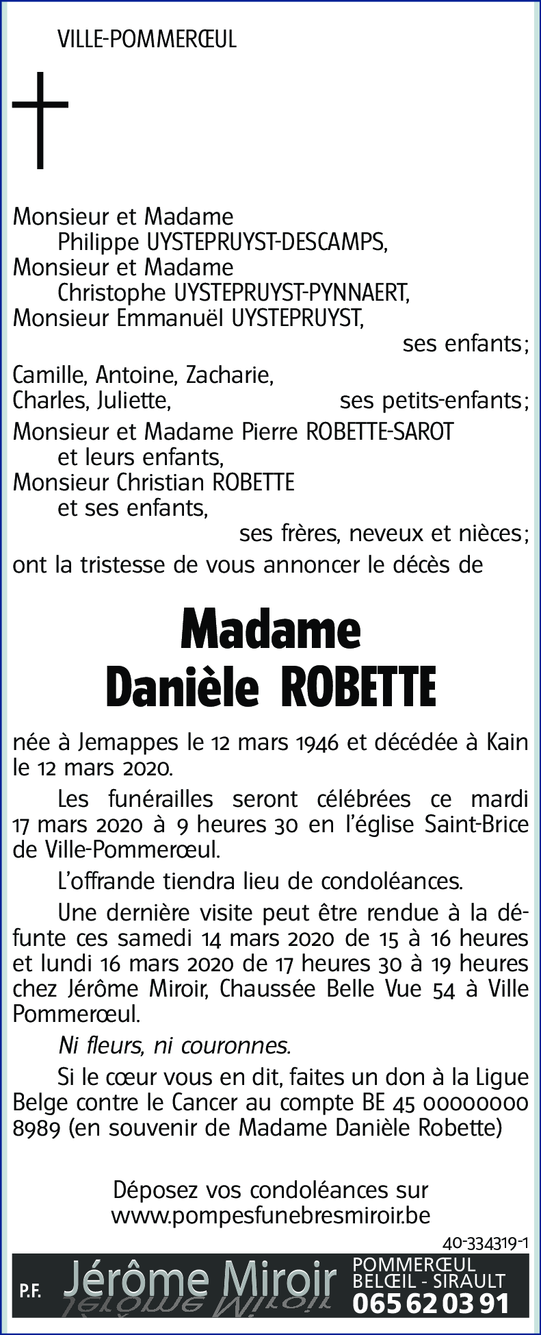 Danièle ROBETTE