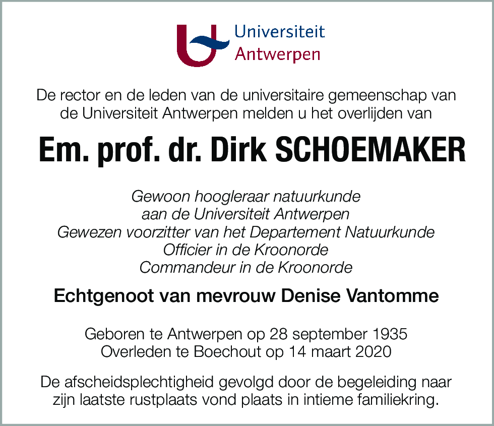 Dirk Schoemaker