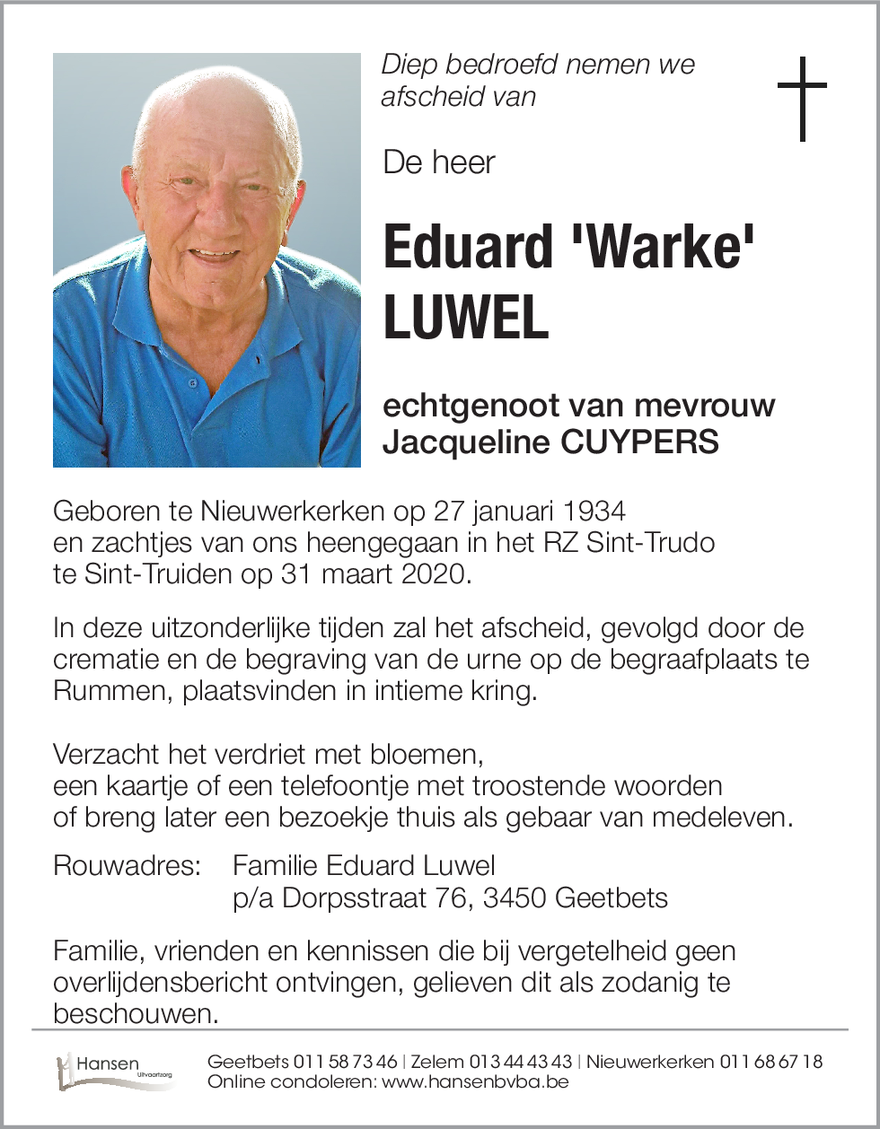 Eduard LUWEL